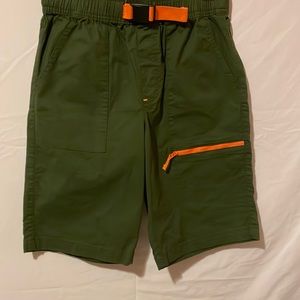 These green shorts are like new and will be great for the summer!